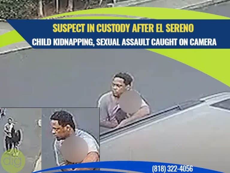 Suspect in Custody After El Sereno Child Kidnapping, Sexual Assault ...