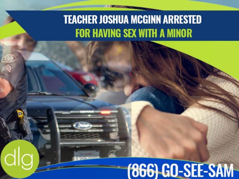 Teacher Joshua McGinn Arrested for Having Sex with a Minor